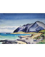 Kenneth Higashimachi Large Watercolor Painting #2