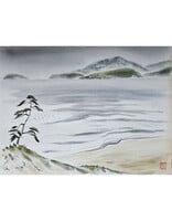 Kenneth Higashimachi Medium Watercolor Painting #60 (12" x 17")