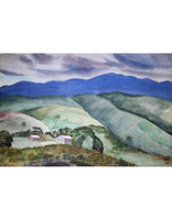 Kenneth Higashimachi Large Watercolor Painting #24