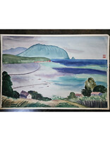 Kenneth Higashimachi Large Watercolor Painting #26