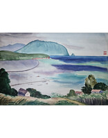 Kenneth Higashimachi Large Watercolor Painting #26