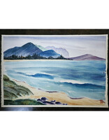Kenneth Higashimachi Large Watercolor Painting #27