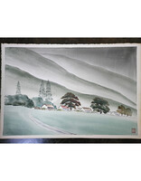 Kenneth Higashimachi Large Watercolor Painting #37