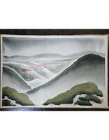 Kenneth Higashimachi Large Watercolor Painting #44 (W/ SIGNATURE)