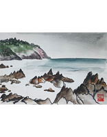 Kenneth Higashimachi Small Watercolor Painting #5