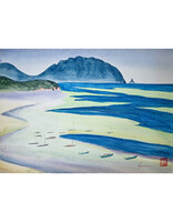 Kenneth Higashimachi Medium Watercolor Painting #98 (W/ SIGNATURE)
