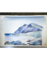 Kenneth Higashimachi Large Watercolor Painting #31