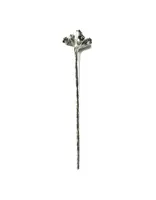 Bell Pod Hair Stick in Silver