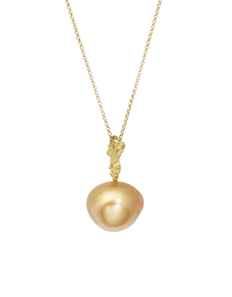 Sugar Babe Pearl Pendant in 18k Gold