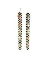 Maral Rapp Rainbow Flower Mesh Earrings