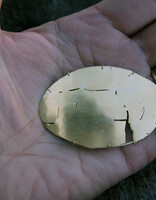 Kintsugi Brooch in 22k Gold