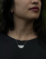 Small Kinoko Necklace in Silver