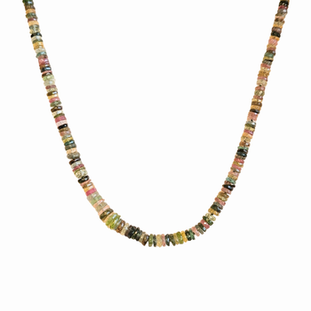 Tourmaline Confetti Necklace with 18k Gold Clasp