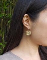 Kinoko Earrings in Bronze