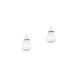 Olivia Shih Lumen Cone Post Earrings in 14k Gold
