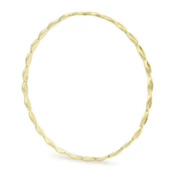 Alice Son Lovers Eyes Bangle in 18k Yellow Gold