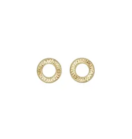 Alice Son Lux Post Earrings in 18k Yellow Gold