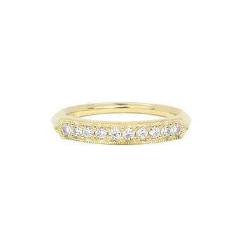 Alice Son Large Adora Band in 18k Yellow Gold