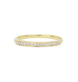 Alice Son Small Adora Band in 18k Yellow Gold
