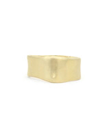 Alice Son Omphaloskepsis Band in 10k Yellow Gold