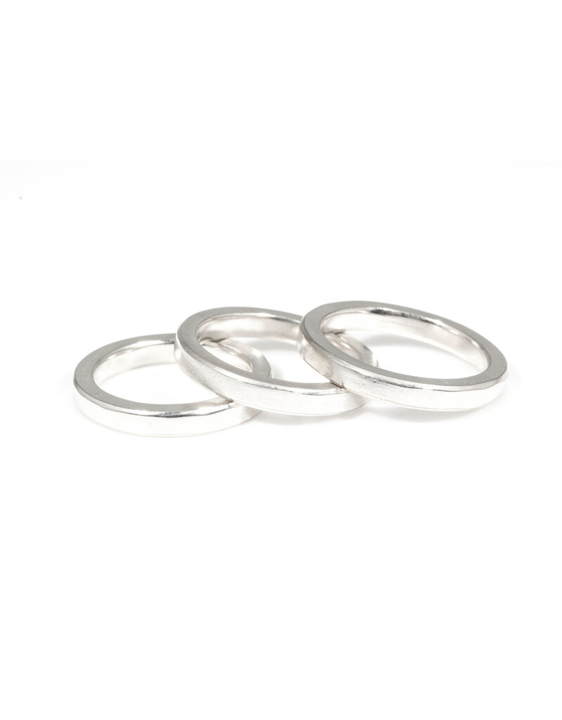 Trevi Pendro Squared Ring in Silver
