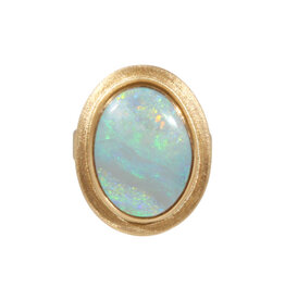Big Sur Goldsmiths Australian Opal Ring in 22k and 18k Gold