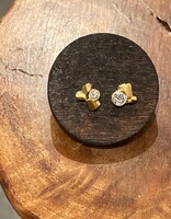 Sugar Babe Diamond Post Earrings in 18k Gold