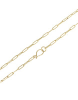 21.75" Oval Link Chain in 18k Yellow Gold