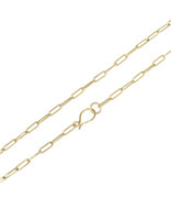 Oval Link Chain in 18k Yellow Gold - 21.75" (20 gauge)