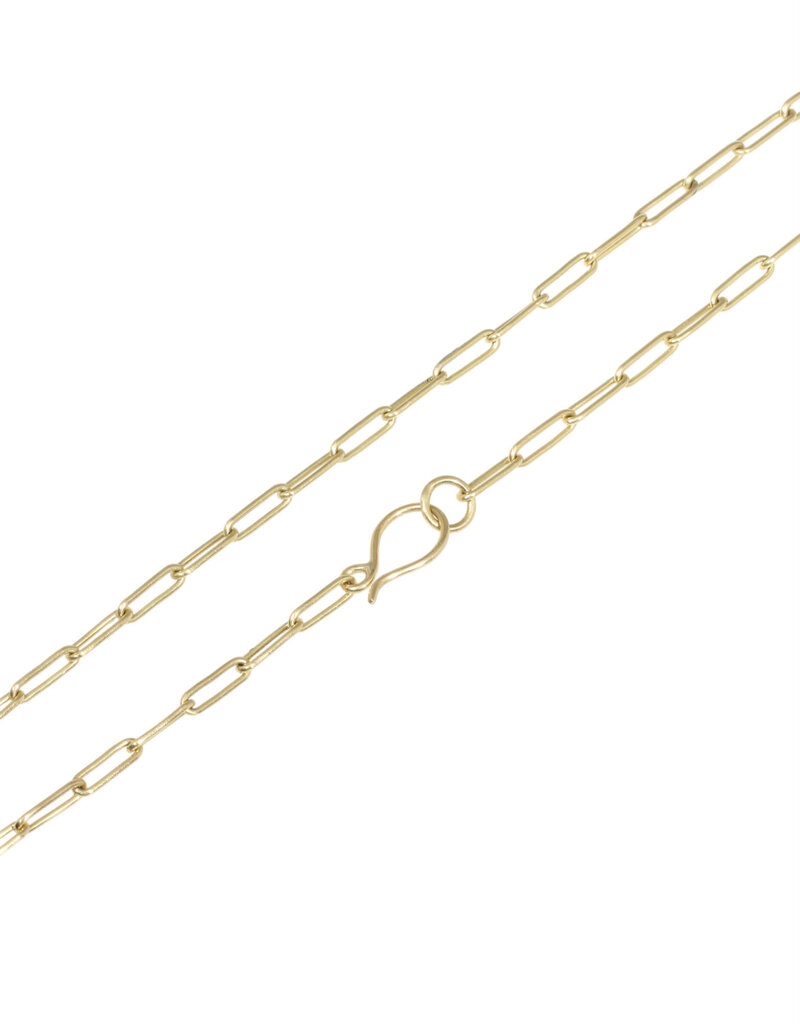 21.75" Oval Link Chain in 18k Yellow Gold