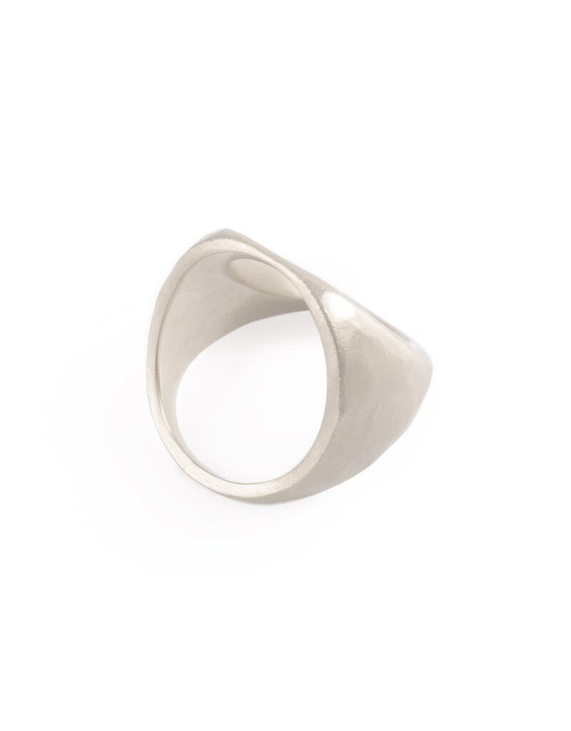Lisa Ziff Open Square Ring in Silver