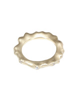 Lisa Ziff Reef Ring I in 10k Yellow Gold with Diamonds