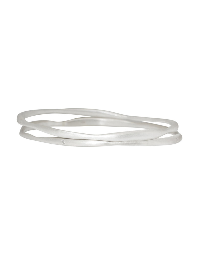 Lisa Ziff La Desh Bangle in Silver