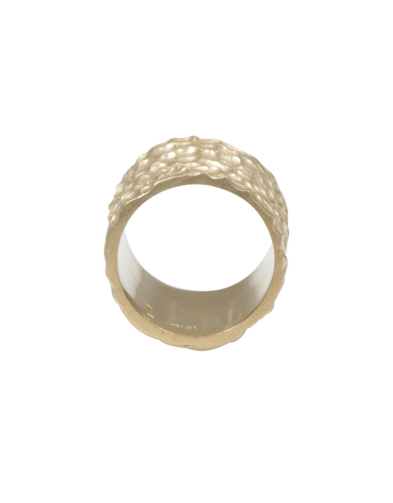 Lisa Ziff Honeycomb Ring in 10k Yellow Gold