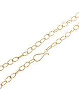 Tracy Conkle Handmade Oval Link Chain in 18k Gold