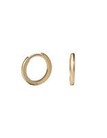 Hinged Hoop Earring in 14k Gold - 12.5mm