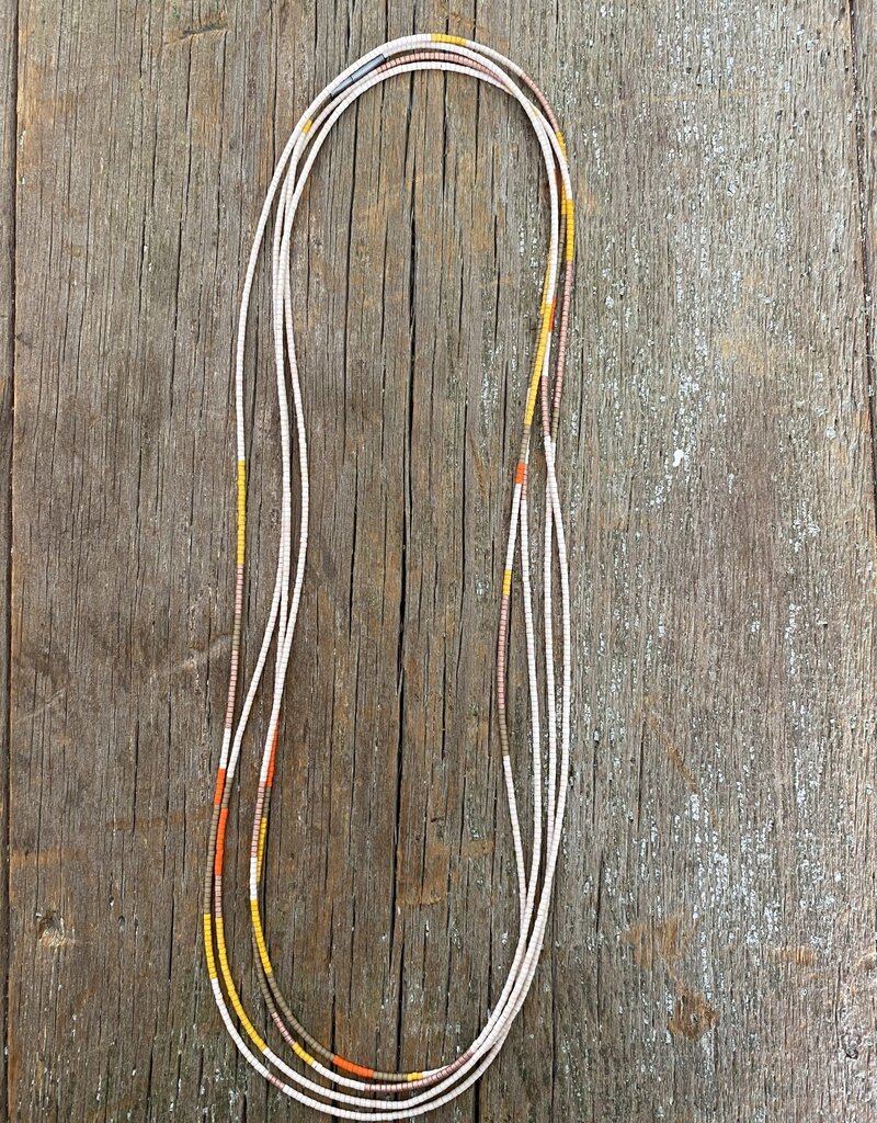Jasper Sweep Necklace in Harvest Colors
