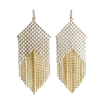 Maral Rapp Whitepoint Mesh Earrings