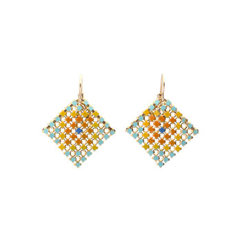 Maral Rapp Aqua Sun Earrings