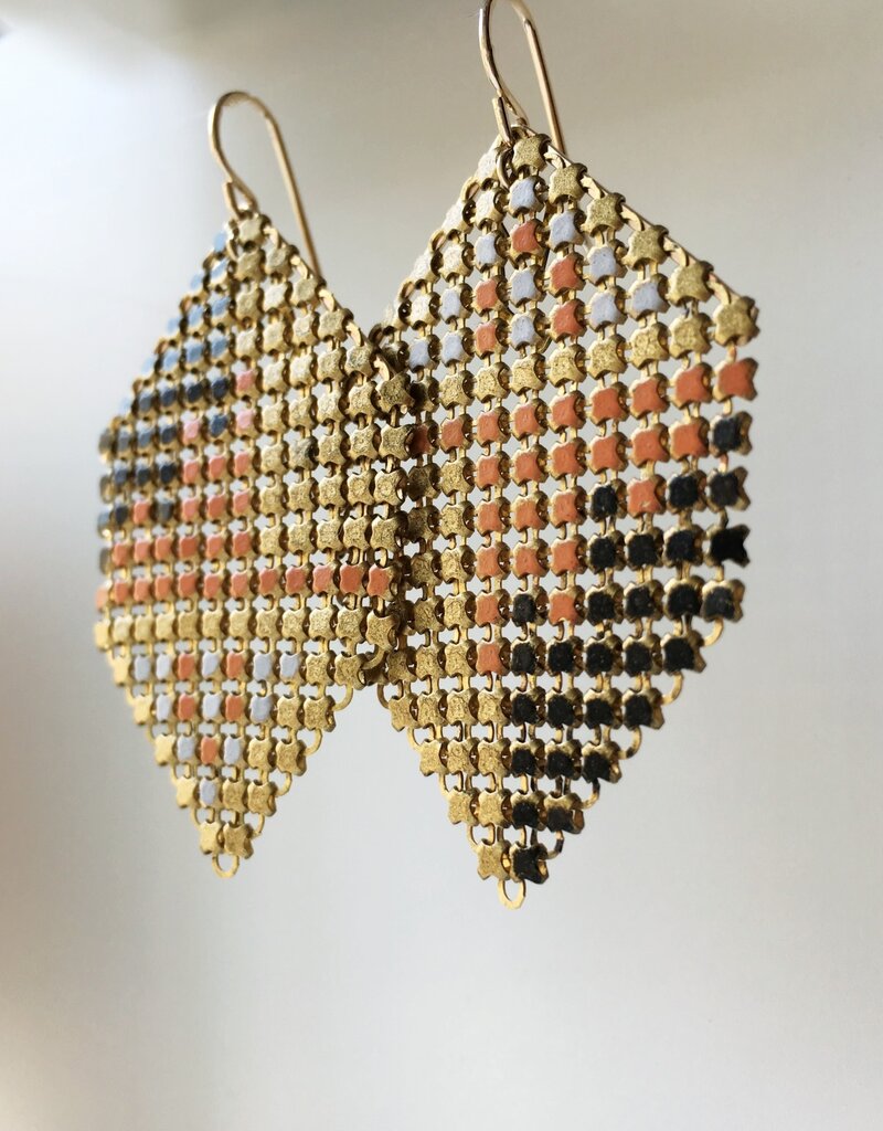 Maral Rapp Abstract Neutral Earrings