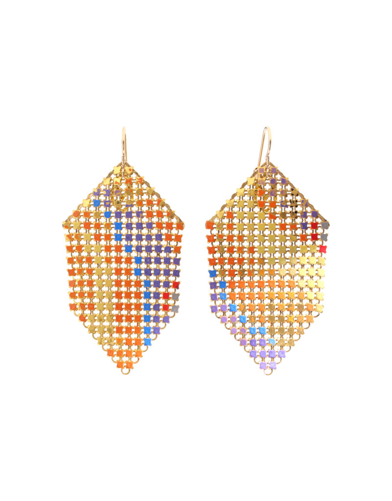 Maral Rapp Abstract Color Earrings