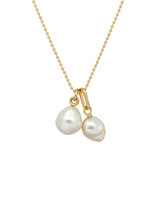 Tracy Conkle Large Australian Baroque Pearl Pendant in 18k Gold