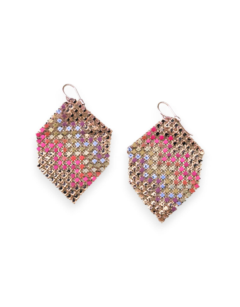 Maral Rapp Rainbow Mesh Earrings