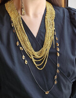 Maral Rapp Trailing Vine Mesh Necklace