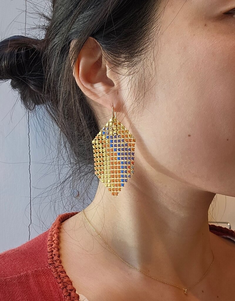 Maral Rapp Abstract Color Earrings