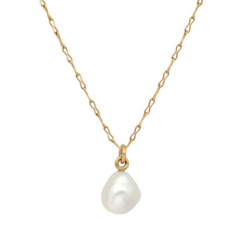 Tracy Conkle Large Australian Baroque Pearl Pendant in 18k Gold