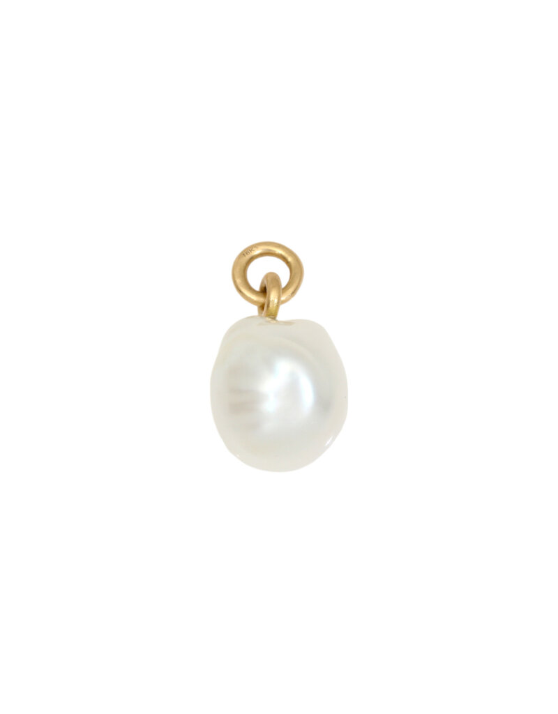 Tracy Conkle Large Australian Baroque Pearl Pendant in 18k Gold