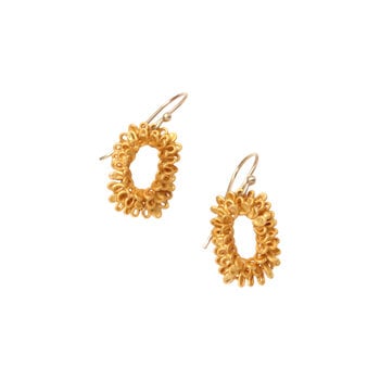 Sayumi Yokouchi Coil Earrings - Small Oval