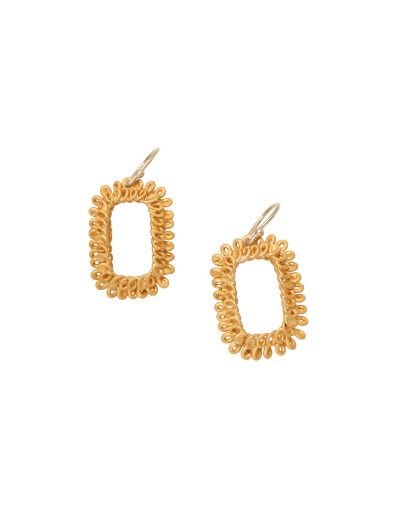 Sayumi Yokouchi Coil Earrings - Small Rectangle