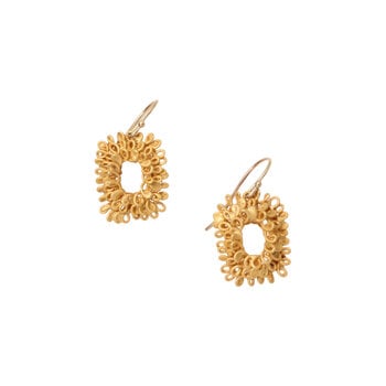 Sayumi Yokouchi Coil Earrings - Medium Oval